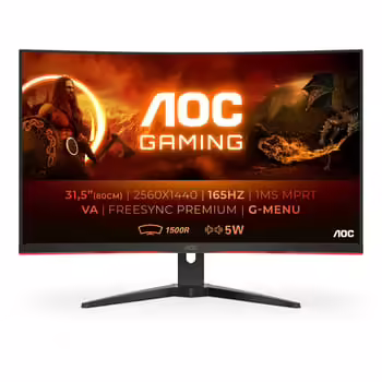 AOC 31,5" Curved WQHD Gaming-Monitor