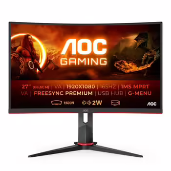 AOC Gaming-Monitor C27G2U/BK, G2
