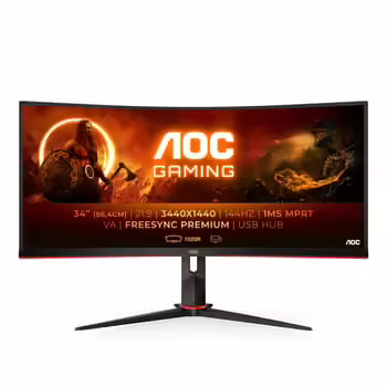 AOC Gaming-Monitor CU34G2X/BK