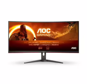 AOC Gaming-Monitor CU34G2XE/BK, G2