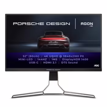 AOC Gaming-Monitor PD32M, AGON PRO, Porsche Design