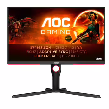 AOC Gaming-Monitor Q27G3XMN/BK