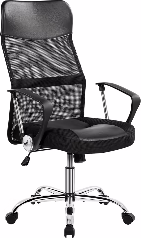 height adjustable yaheetech office chair