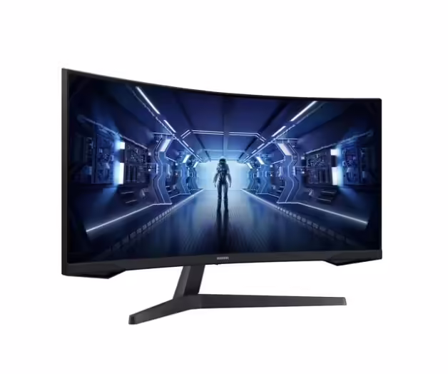 Samsung Odyssey Curved Gaming Monitor C34G55TWWU