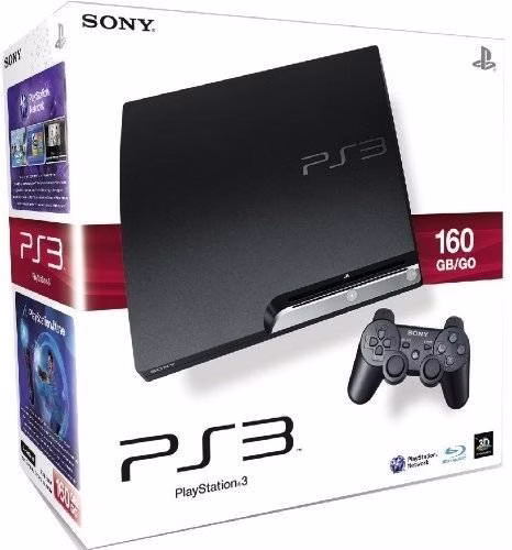 konsole slim 160gb #schwarz + original controller